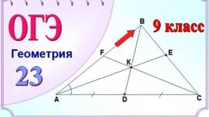 Свойство биссектрисы угла треугольника. Теорема Чевы