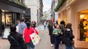 🌅 Закатная прогулка по Лондону 2025: Подготовка к Рождеству на Оксфорд-стрит