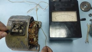 Прозвонка электродвигателя с помощью Мегаомметра М 4100