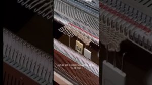 Цветное частичное вязание