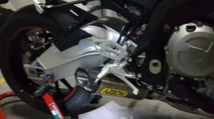 BMW S1000RR 2018 выхлопная система Arrow Competition EVO