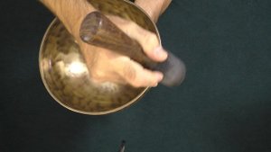 Поющая чаша Full Moon 24,5 см, До 127, Фа# 367 Гц