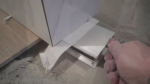 Проблема с горбатой плиткой при резки под 45 градусов и её решение.