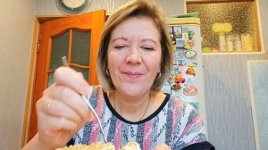 Вкусный салат "Мадонна"/Погуляли/Приготовила тефтели и не только