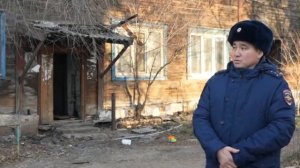 Как офицер спас жильцов дома ..