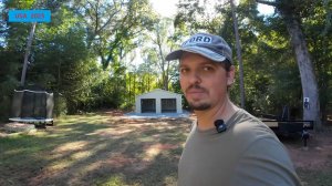 Алекс. Построили гараж на бэкярде! Косяки при строительстве.