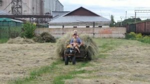 Дети в деревне - Сенокос