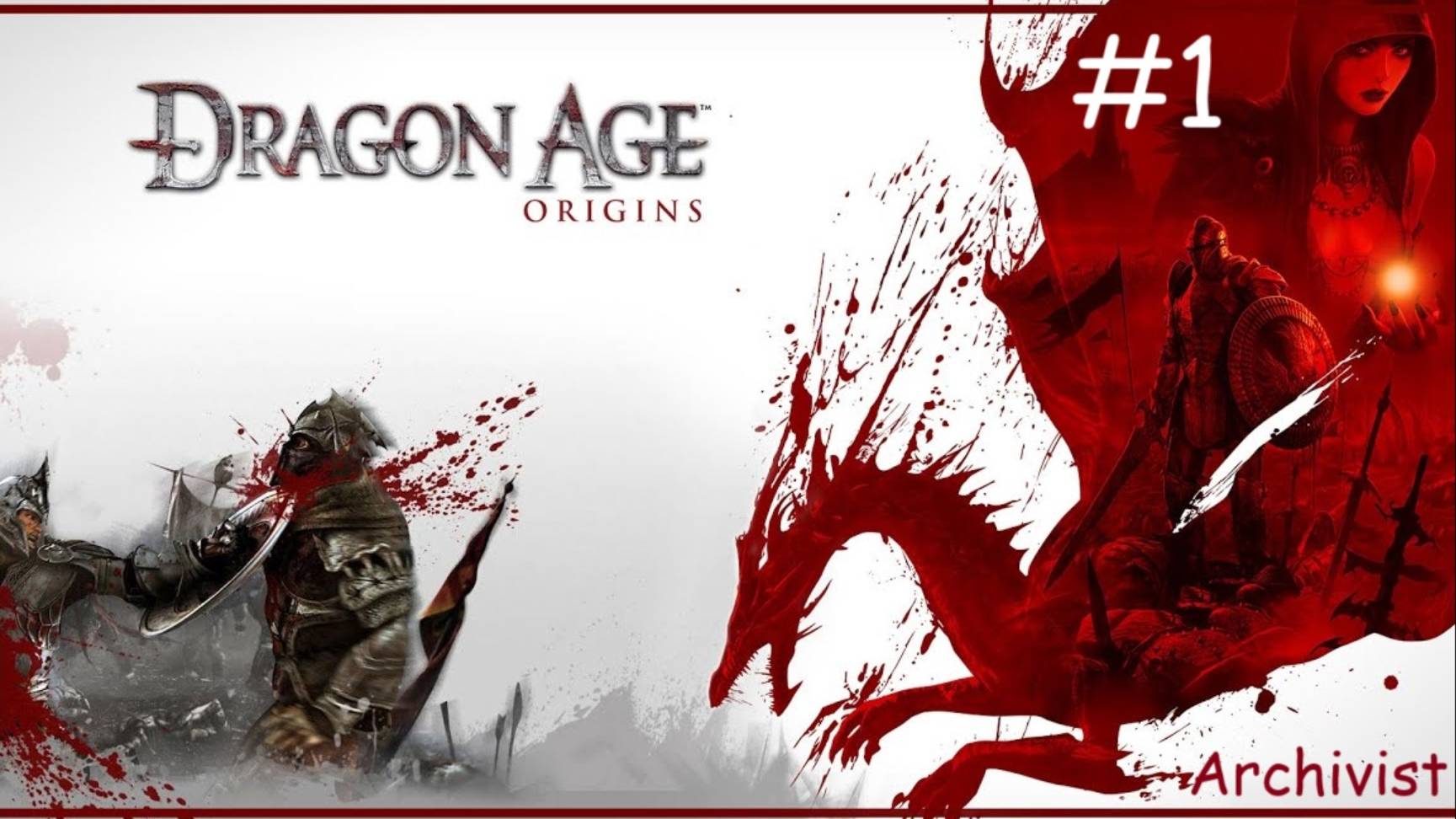 Полунемой долиец призван в войска Серых Стражей в Век драконов Начало / Dragon Age: Origins #1