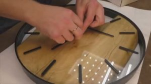 Настенные часы DIY из переработанных материалов: мастер-класс