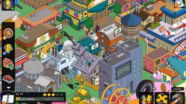 (#44) Прохождение Simpsons Tapped Out смотреть онлайн