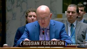 В.А.Небензя на Совете Безопасности ООН о делистировании руководства «Хейят Тахрир аш-Шам», 6 ноября