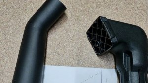 Шноркель LLDPE Нива (ВАЗ 2121, 2123) c отдельной насадкой