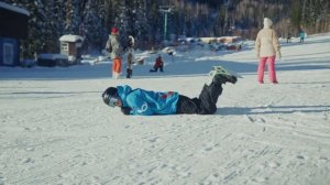 2 Урок - Техника падений на Сноуборде