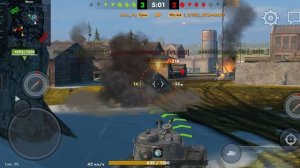 Танки блиц.Гром в деле - врагам не выжить