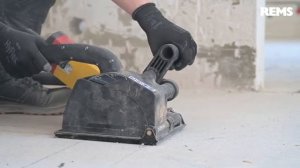 Алмазный штроборез и шлифовально-разрезной станок Rems Krokodil 180 SR | www.tool-tech.ru