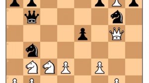 Михаил Таль гениально двигает пешку на "d5" и "разносит" Чемпиона Венгрии