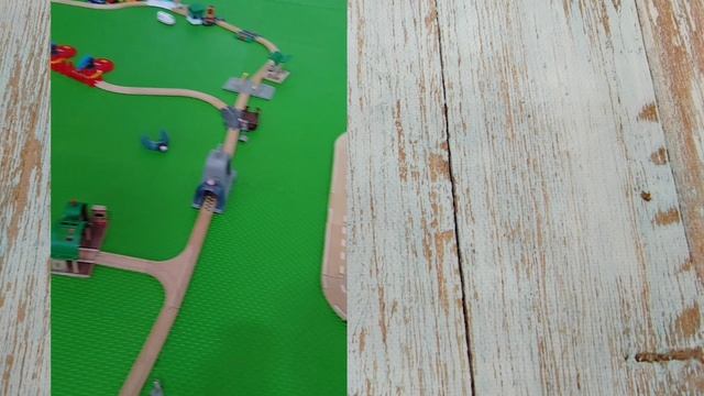 Железная дорога. детская игровая площадка в ТЦ Рубин г. Твери