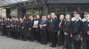 На Стене Памяти Анапского индустриального техникума появился портрет погибшего на СВО выпускник