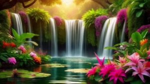 Водопады в райских садах