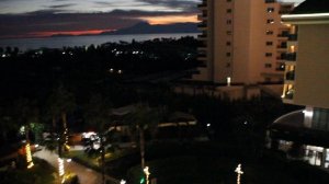 Турция. Анталья. Отель Adalya Elite Lara. Вечерний вид с балкона нашего номера!