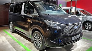 New Ford E-Tourneo Custom Titanium 2024 ｜ Visual Review, Exterior, Interior & Infotainment