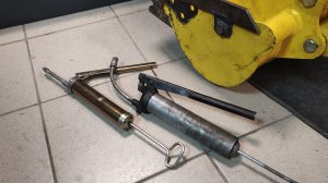 Мини экскаватор Rippa R-319 шприцевание.