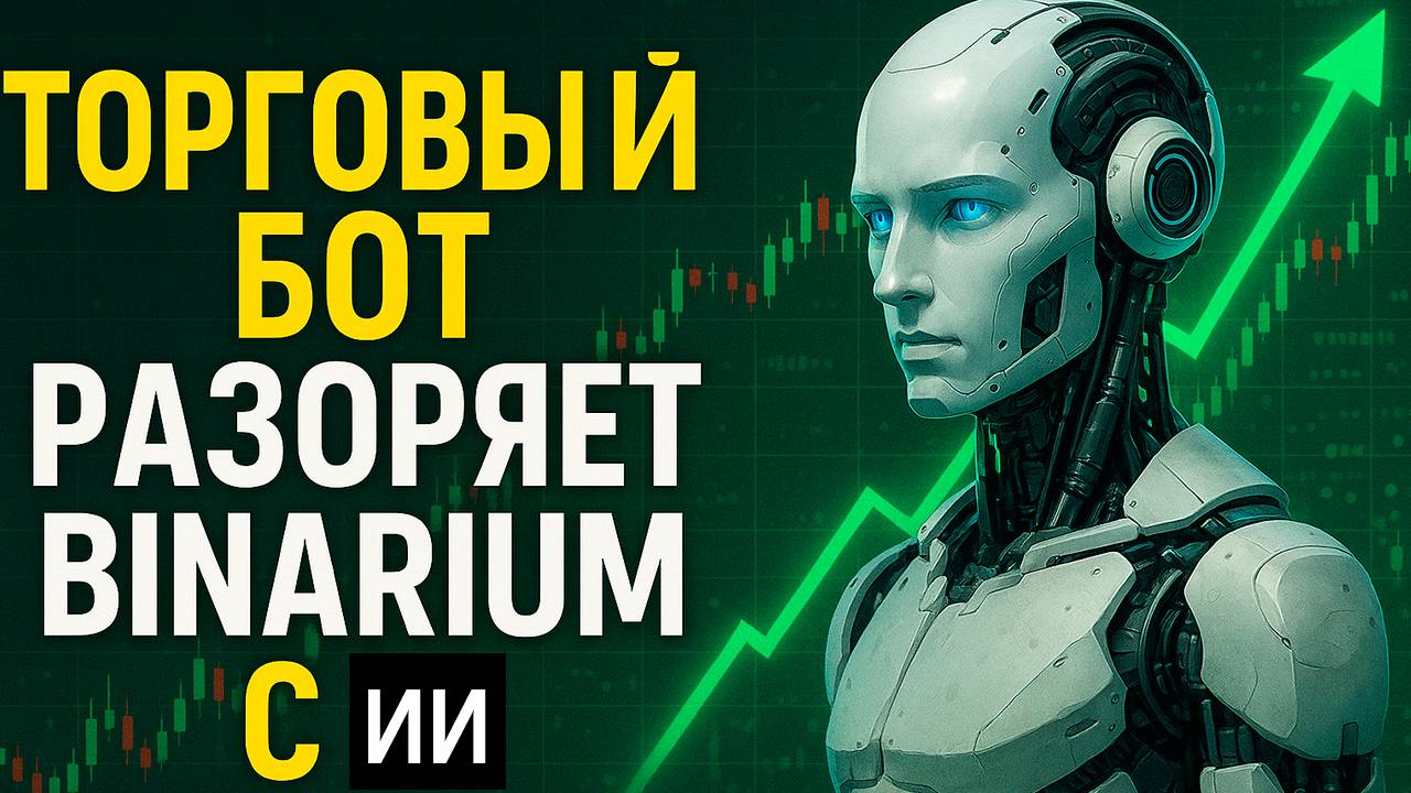 Binarium обучение с ИИ Роботом! Торговый Бот на Бинариум! Бинарные опционы обучение смотреть онлайн