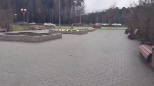 Маленькая прогулка.Ужин.Люська.