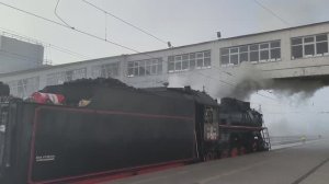 Поездка на туристическом поезде 6907 Владимир - Гусь-Хрустальный с паровозом Л-5170. 02.11.2025