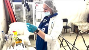 Тюменские активисты работают в госпиталях ЛНР