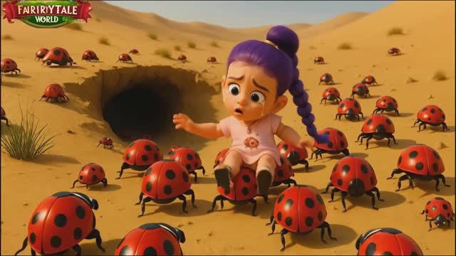 Спасаю малышку Руми от заговора 99999 Божьих коровок - охотников на демонов 99999 Ladybugs  KPOP