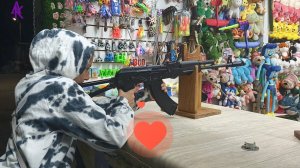 Крым. ЮБК. Симеиз. Лиля 💕 с Ксюшей в тире.  01.07.25 #юбк #симеиз  #андрейкрымский #андрейлилия