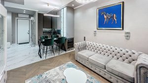 Видовая квартира с новым дизайнерским ремонтом! Аренда 2-комнатной квартиры, 57 м² (ID 47415)