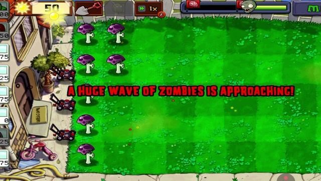 Выполняю достижение "Доброе утро" в PVZ 1