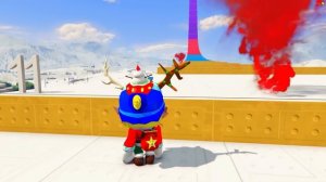 КАК ДАЛЕКО ЛЕГИ ИЗ БАБЛ КВАСА СМОГУТ ЗАБРАТЬСЯ ПО СТУПЕНЬКАМ ЛЕСТНИЦЫ ? - ЭКСПЕРИМЕНТЫ ГТА 5