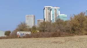 Амурский залив -  стоянка катеров . Владивосток