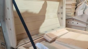 Улей лежак из липы с сетчатым дном на 24 рамки, дадан с высоким сетчатым дном, и двускатной крышей