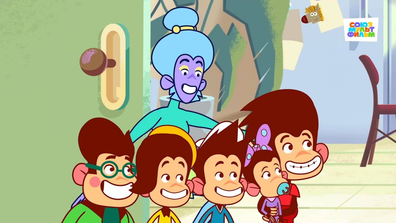 Мартышкины – 27 серия – Няня для Мартышкиных – Союзмультфильм HD