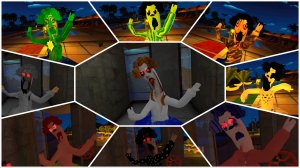 ⚡ВСЕ СКРИМЕРЫ СКИНОВ МАМКИ ➣ 5 НОЧЕЙ С ТИМОХОЙ 5: ОСТРОВ