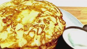 Яблочные блинчики!