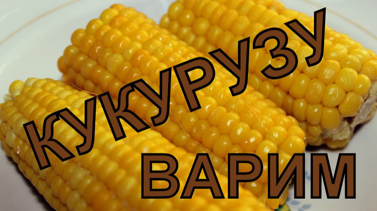 Как варить кукурузу