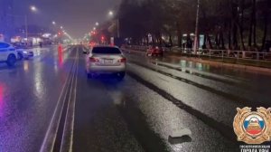 В Уфе женщину сбил автомобиль, после чего ее отбросило на встречную полосу