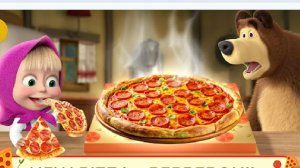 Маша и медведь Пиццерия игра мультфильм