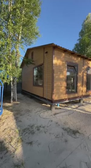 Дом "Север" размером 9х7 метра