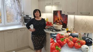 Овощное рагу с баклажанами и говядиной.🍅🧄 Всё самое вкусное, от моего отца.🤗