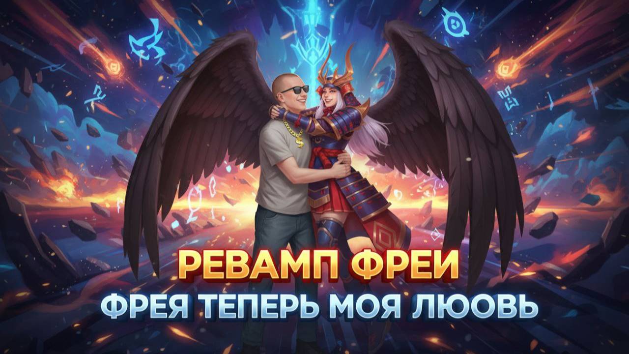 Фрея Теперь Непобедима! Открой Революционный Реворк! MOBILE LEGENDS