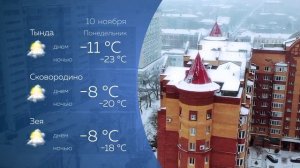 Прогноз погоды на 10.11.2025