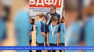 Впервые на Всероссийском турнире и сразу два призовых кубка