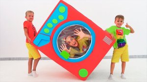 Влад и Ники помогают своим друзьям - лучшие истории для детей!