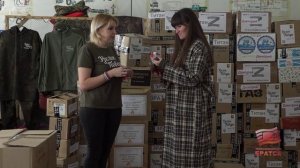 Очередная партия победного груза отправлена из Братска! Продукты, вещи, маскировочные сети и другое